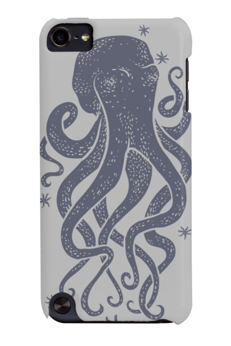 Octopus Squiggly King Of The Sea by LittleBunnySunshine