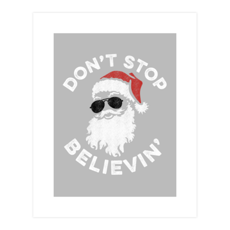 Santa Don't Stop Believin' by Tingsy