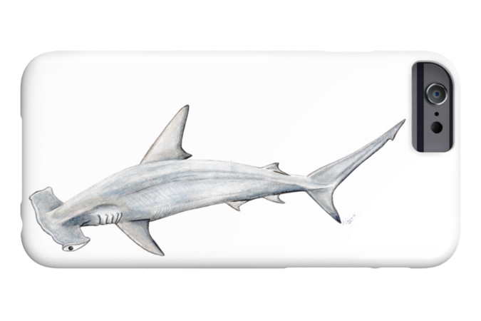 Hammerhead shark by chloeyzoard
