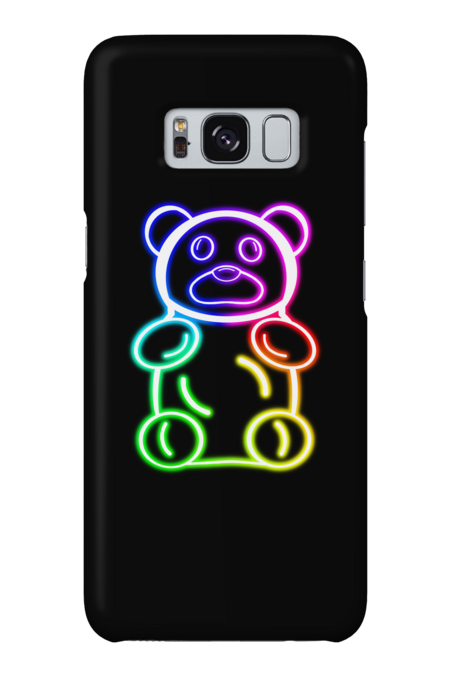 Neon Rainbow Gummy Bear by NeonRainbowLion