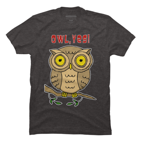 Owl, Yes! by rockettgraphics