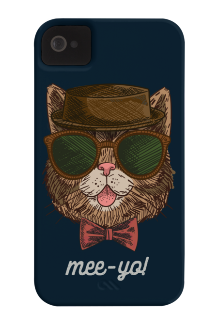 mee-yo! awesome hipster cat by AmberDawn888