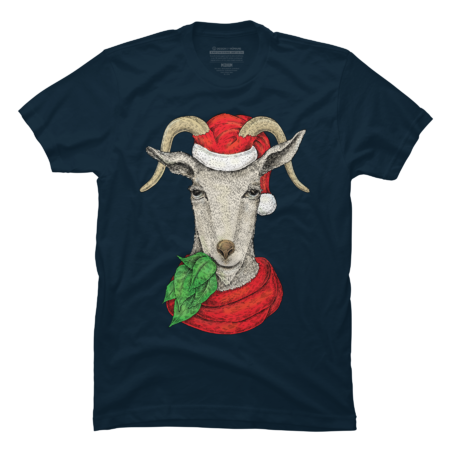 Christmas Goat by EugeniaHauss