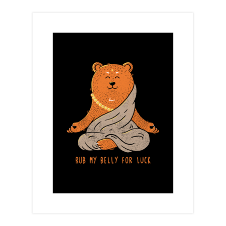 Buddha Bear by tobiasfonseca