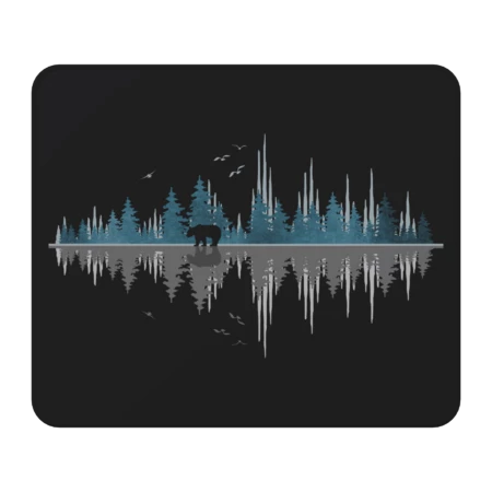 The Sounds Of Nature - Music Sound Wave by NomAdartStudio
