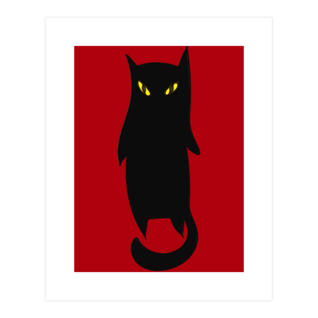 black kitty cat by voomoo