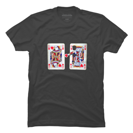 Playing Cards Romantic Love t-shirt by MYSUNLIFE