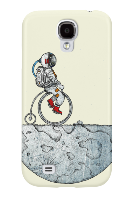 astronaut riding the bike by asmara