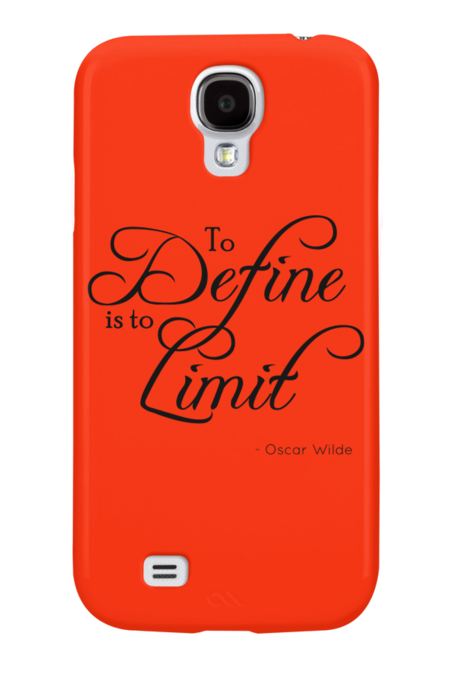To Define is to Limit - Oscar Wilde quote from The Picture of Do by LittleVixen