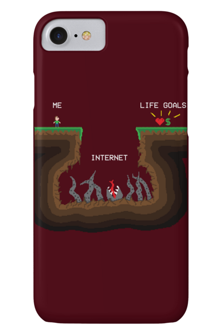 Internet vs Life goals by Bomdesignz