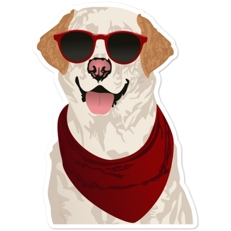 Funky Labrador Retriever for Dog Lovers by haidishabrina