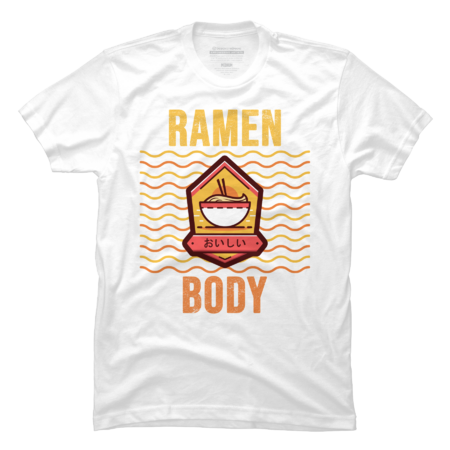 Ramen Body - Funny Ramen Design by wholesome