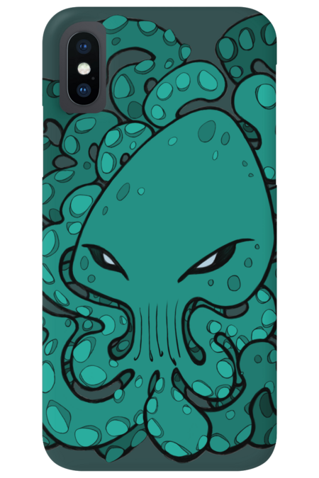 Octopus Squid Kraken Cthulhu Sea Creature - Arcadia by BigNoseArt