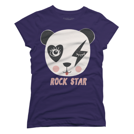 Glam Rock Star Panda Bear by LittleBunnySunshine