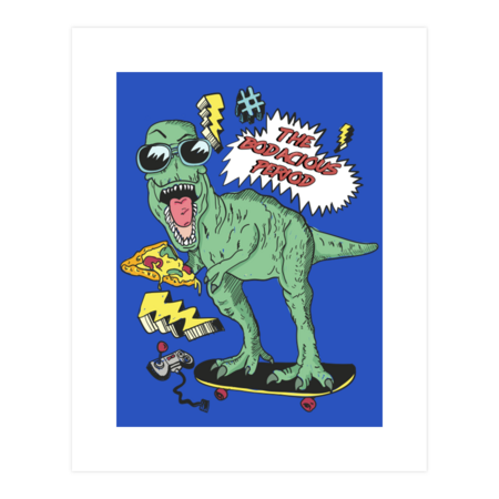 The Totally Rad Bodacious Dinosaur Period by LittleBunnySunshine