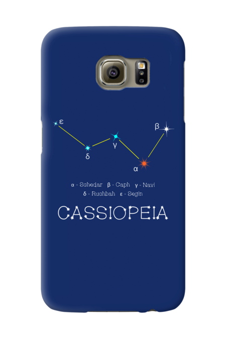 Constellation Cassiopeia by alienart