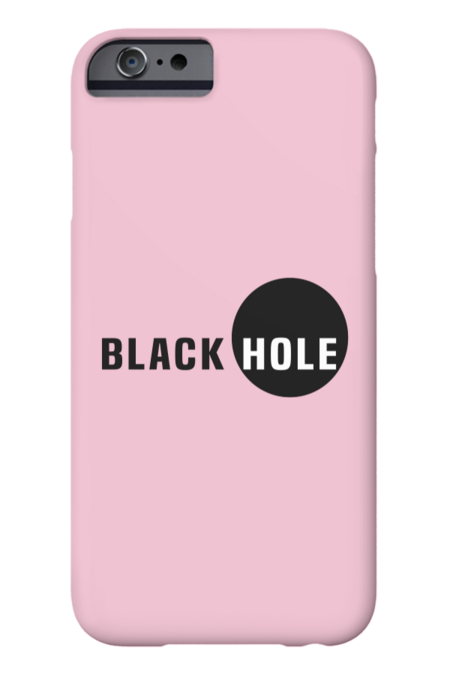 Black Hole on white