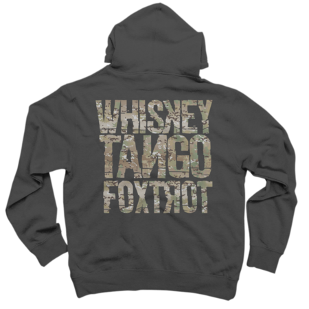 WHISKEY TANGO FOXTROT Top Secret MILTARY CAMO Code FUNNY T-shirt by fragoutdesign