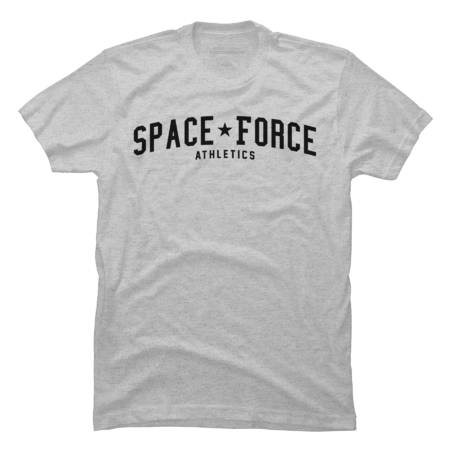 Space Force Athletics 2018 Military PT Fitness Gym T-Shirt