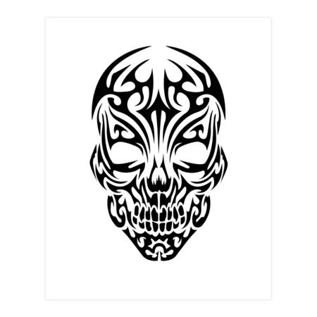 Pocket Tribal Skull by Revoltz