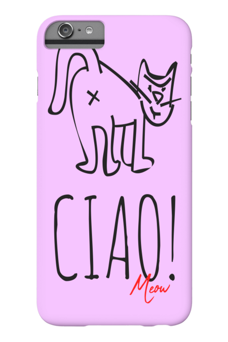 Ciao Meow And A Funny Cat