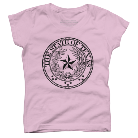The State of Texas Official Lone Star Seal Fitness T-Shirt by fragoutdesign