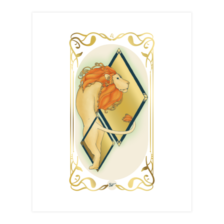 Leo - Art Nouveau by BlueVein